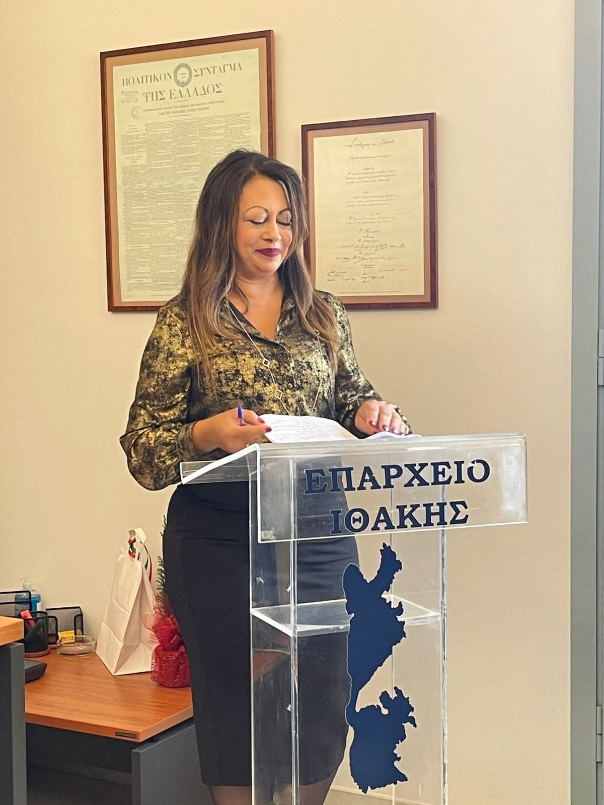 Απάντηση της Επάρχου Ιθάκης στον π. Νομάρχη Κεφαλληνίας και Ιθάκης κο Μάκη Μεταξά, περί Ομηρικής Ιθάκης