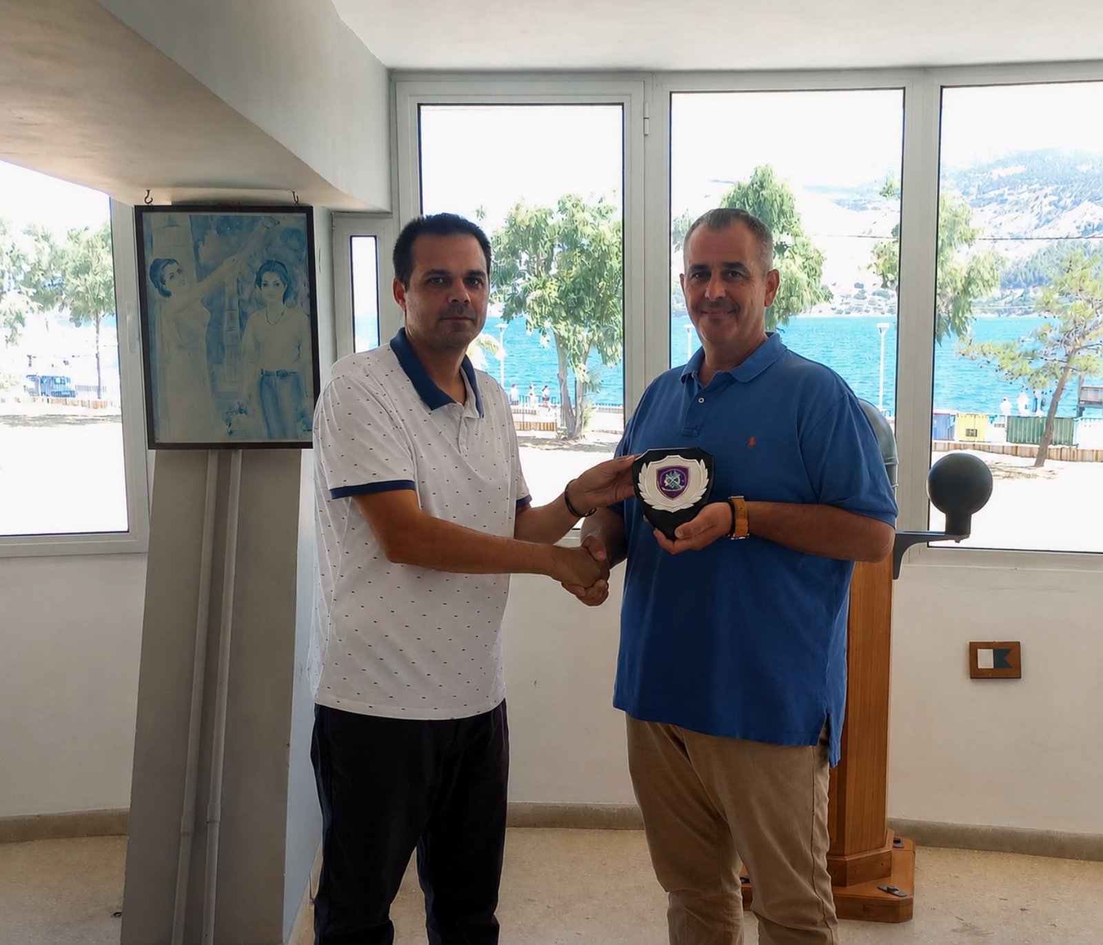 Τιμητική βράβευση του Πλοιάρχου ΛΣ Αθανάσιου Σιούτη από την ΕΠΛΣΚΙ