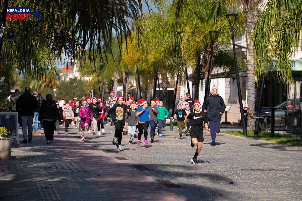 Santa Run στο Αργοστόλι