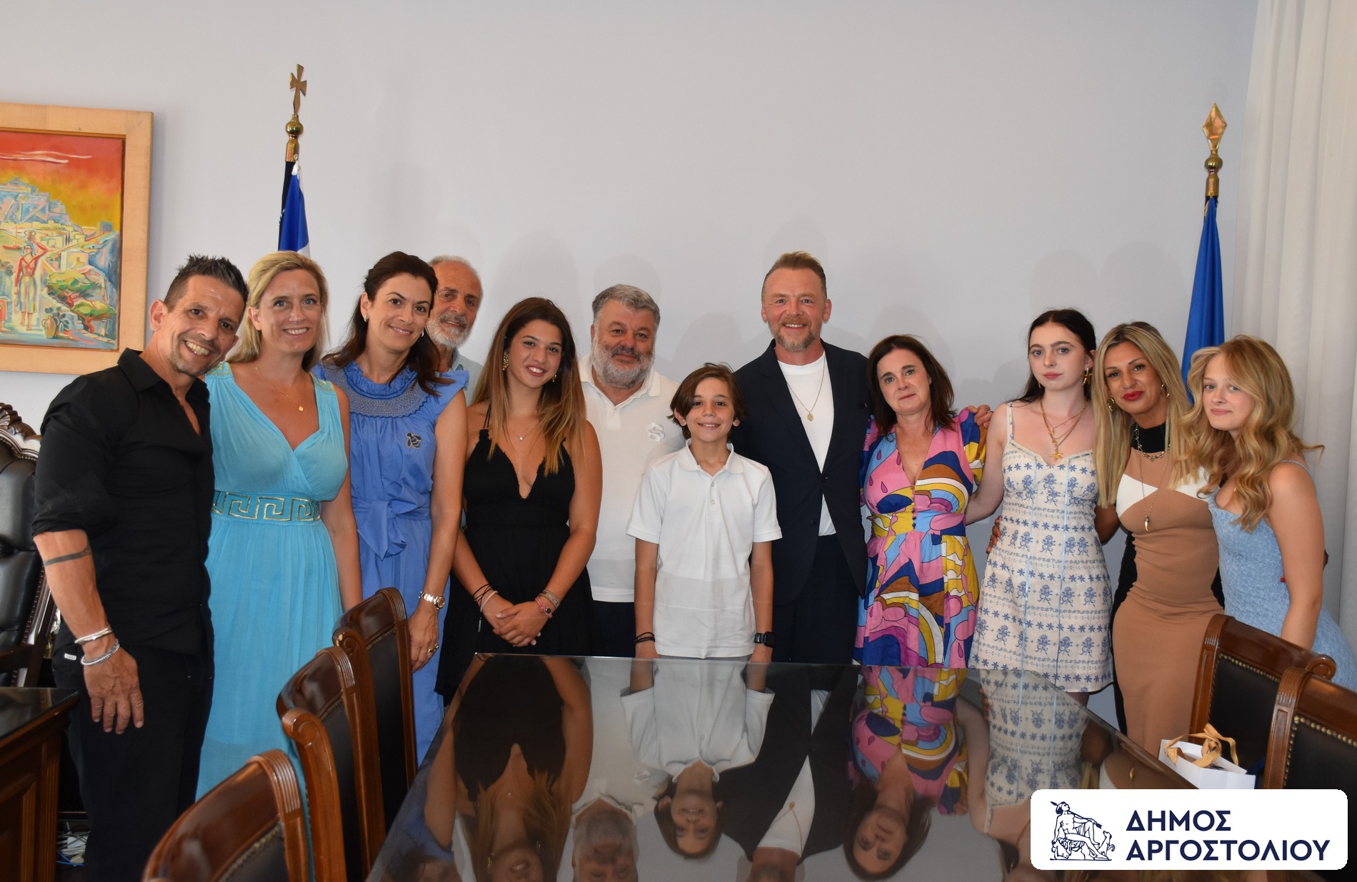 Εισήγηση για ανακήρυξη Simon Pegg σε επίτιμο Δημότη του Δήμου Αργοστολίου