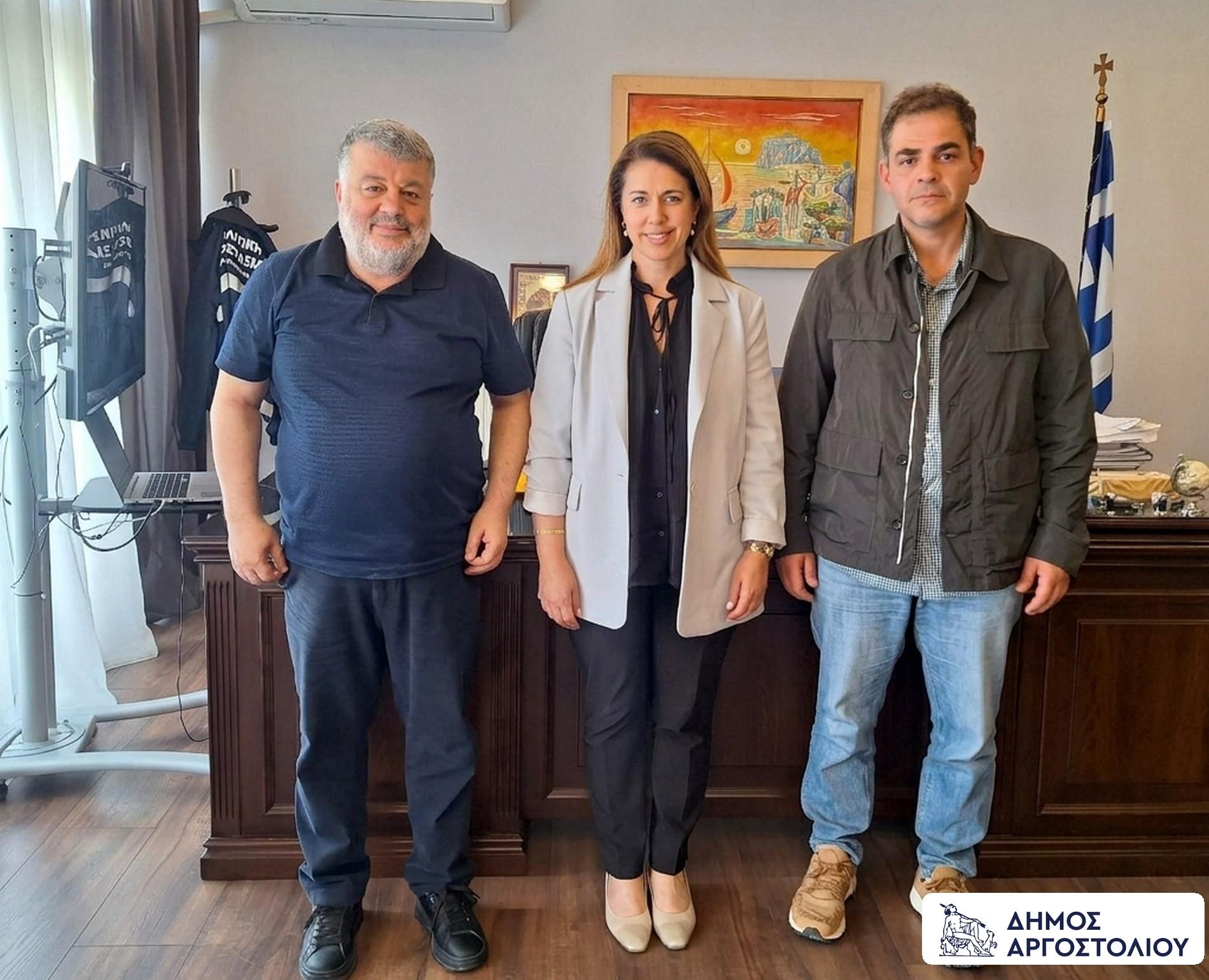 Συνάντηση εργασίας στο Αργοστόλι για το LEADER 2023-2027