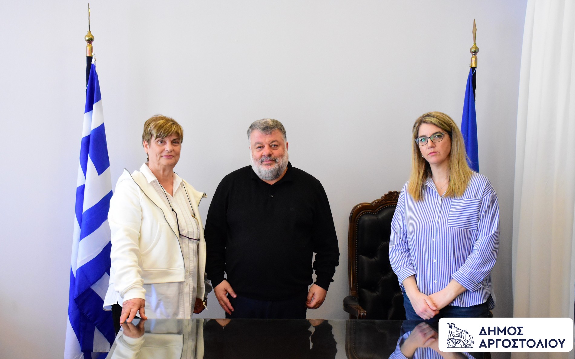 Ευχαριστίες προς τον κ. Παναγή Πούλο και συγχαρητήρια προς την κα Μαρία Μαρκάτου, νέα πρόεδρο ΤΚ Σβορωνάτων