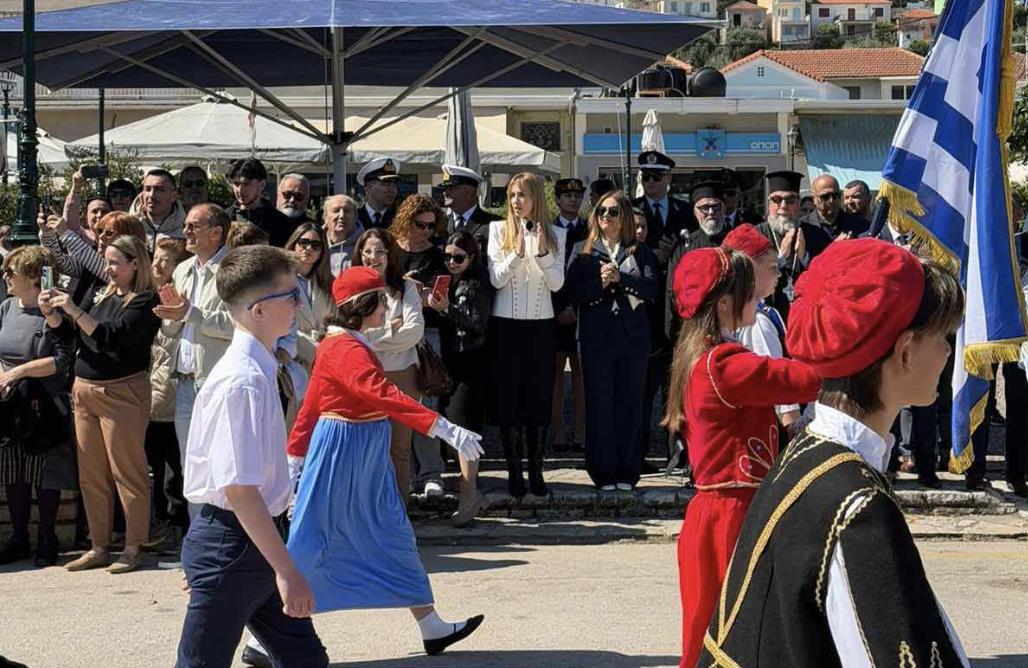 Σμαράγδα Σαρδελή: Λαμπρός εορτασμός της 25ης Μαρτίου στην Ιθάκη