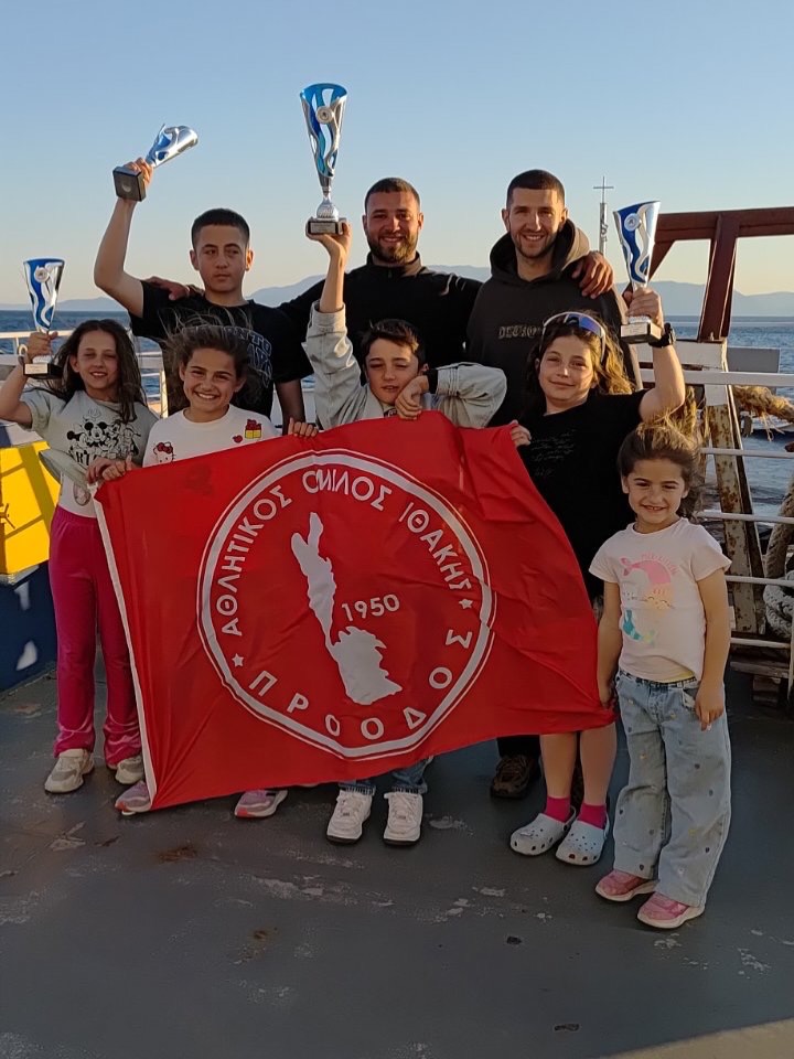 Δυναμική παρουσία της Α.Ο Προόδου της Ιθάκης στους  Αγώνες Ιστιοπλοΐας στο Νυδρί 