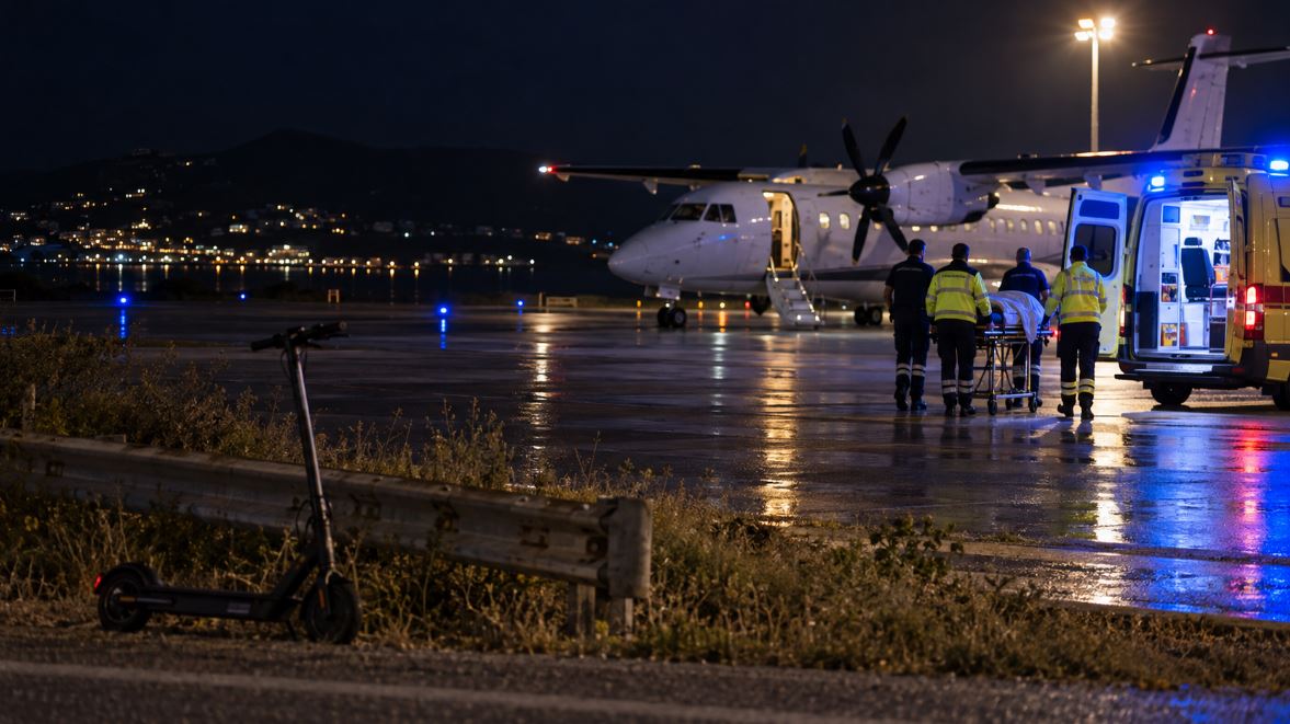 Κεφαλονιά: Επείγουσα αεροδιακομιδή του 17χρονου μετά τη σύγκρουση με άλογο στα Ραζάτα