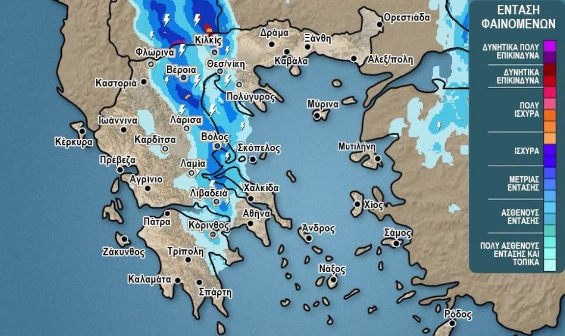 Καιρός – Αρναούτογλου: Μπόρες και καταιγίδες απόψε, ποιες περιοχές θα επηρεαστούν