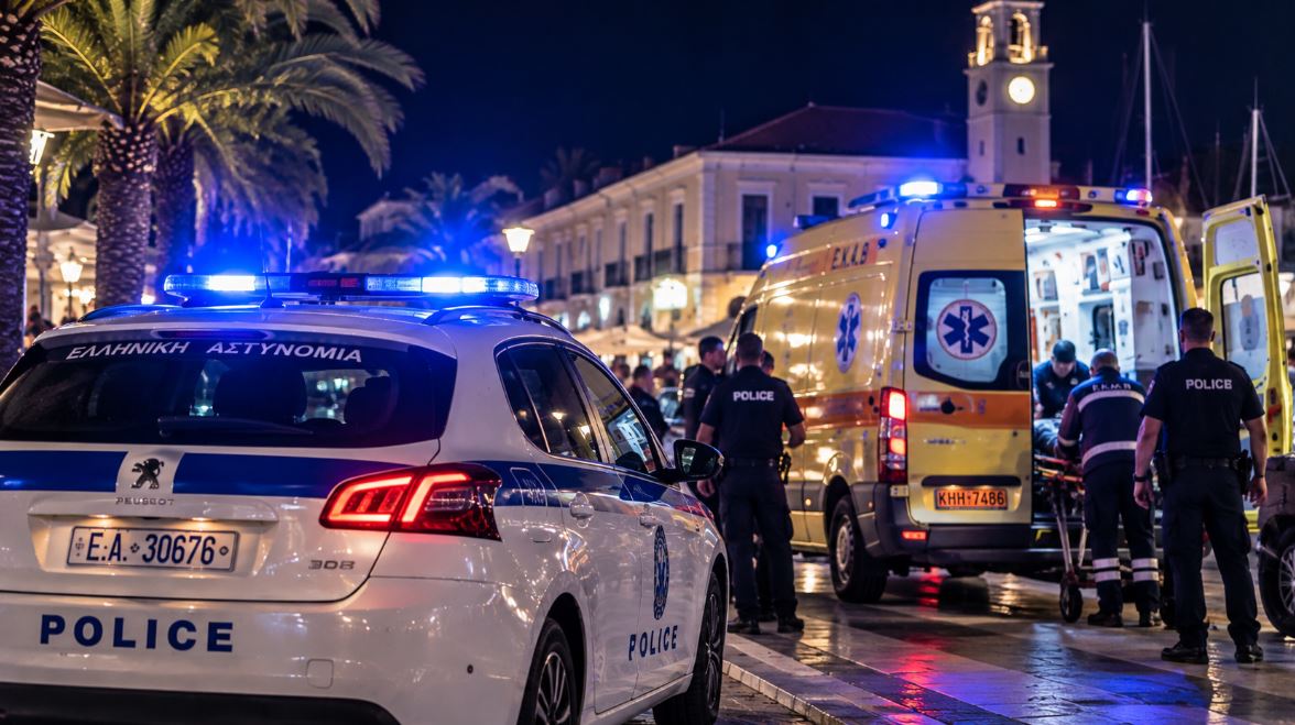 Άγρια συμπλοκή στην πλατεία Αργοστολίου – Τραυματίας μεταφέρθηκε στο νοσοκομείο