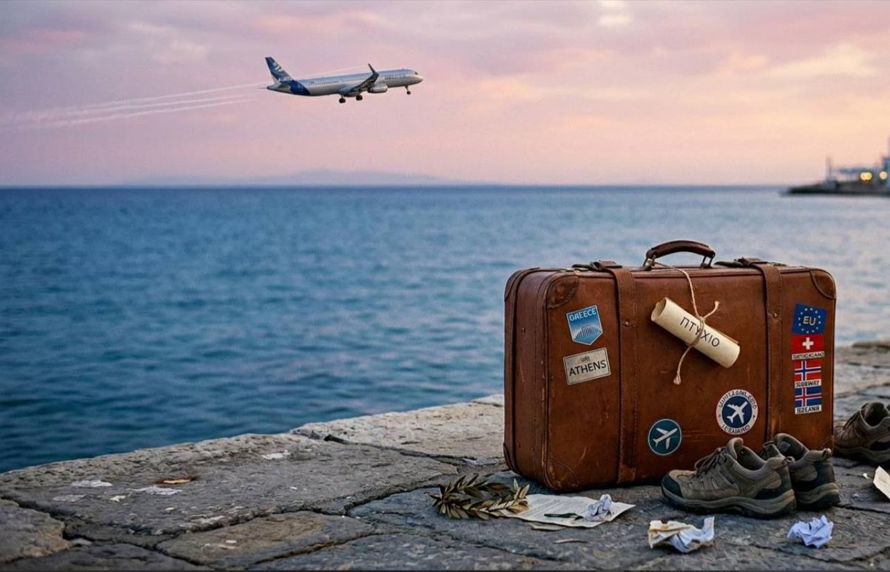 Brain drain: Η «αιμορραγία» των πτυχίων συνεχίζεται – Ιστορικό υψηλό το 2025