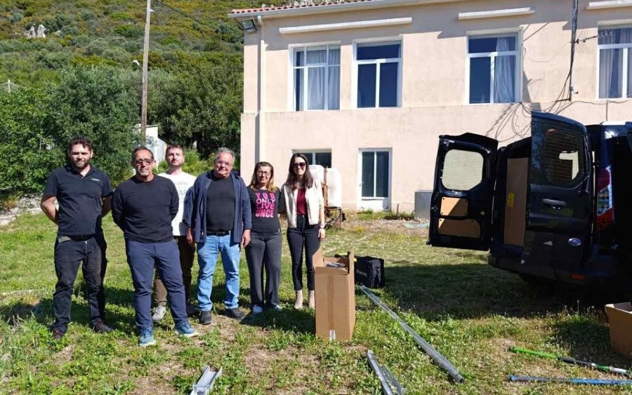 Σε λειτουργία τέθηκε ο νέος μετεωρολογικός σταθμός στο Μαρκόπουλο, μια σημαντική πρωτοβουλία του ΓΕΛ Πάστρας.