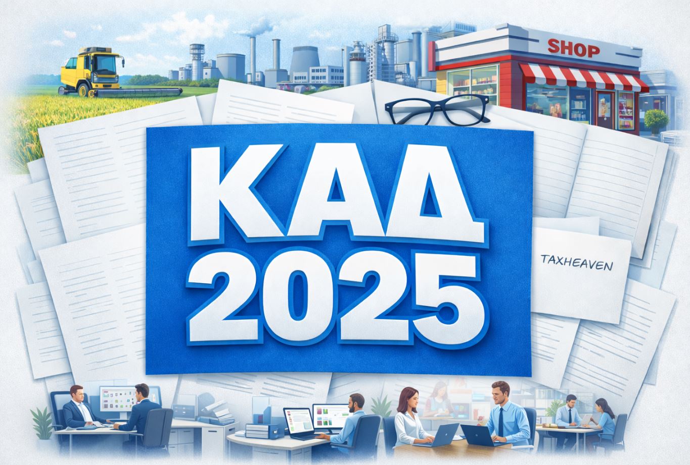 ΚΑΔ 2025 - Η νέα απόφαση καθορισμού των κωδικών που αντιστοιχούν σε άσκηση εμπορικής δραστηριότητας