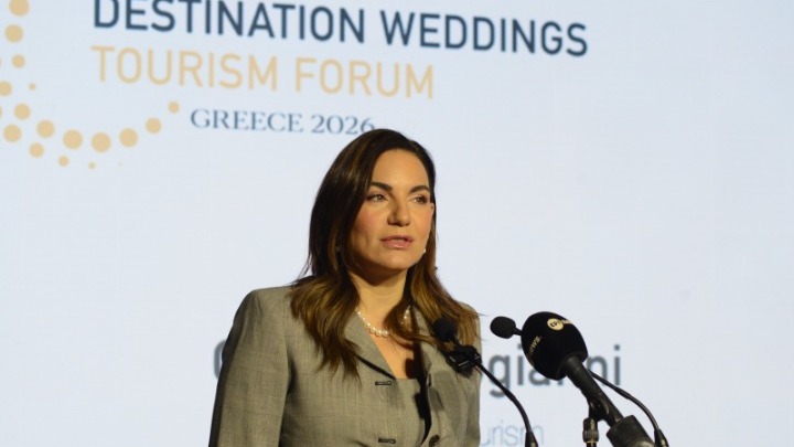 Όλγα Κεφαλογιάννη: Η προώθηση του γαμήλιου τουρισμού στο επίκεντρο της στρατηγικής του υπουργείου