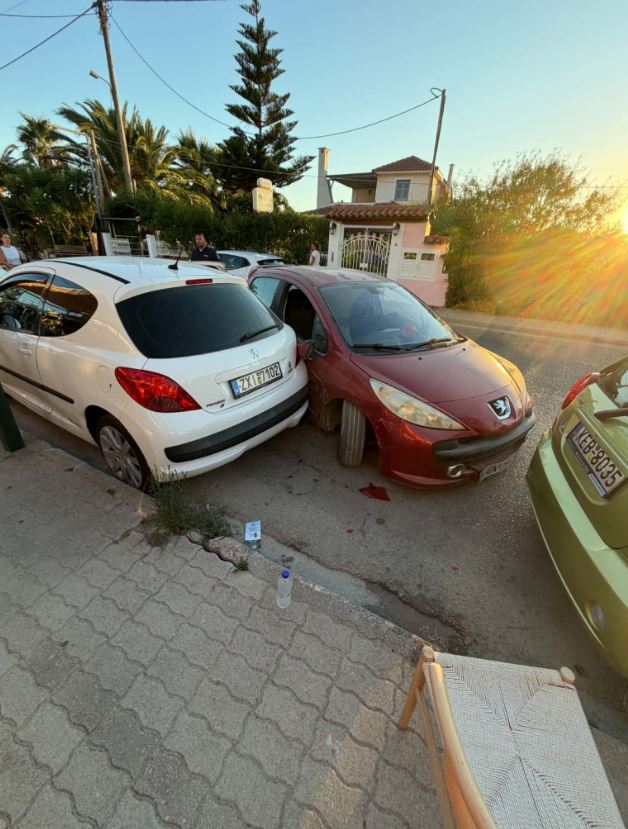 Τροχαίο ατύχημα στη Λάσση 