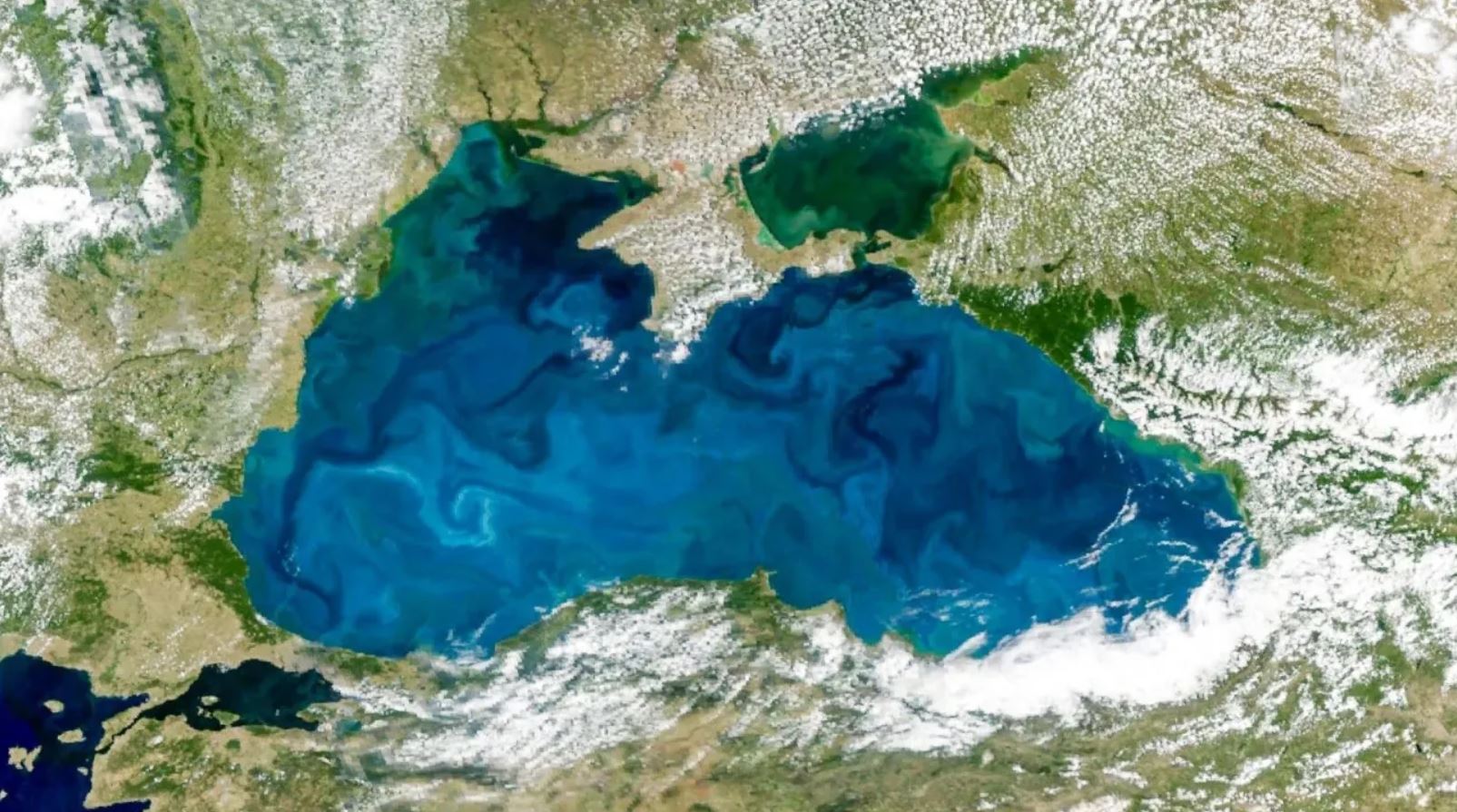Η Μαύρη Θάλασσα έγινε τιρκουάζ και η NASA κατέγραψε το φαινόμενο από το διάστημα