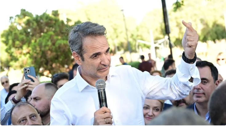 Μητσοτάκης από Εύβοια: Εμείς μιλάμε με έργα - Εκλογές την άνοιξη του 2027