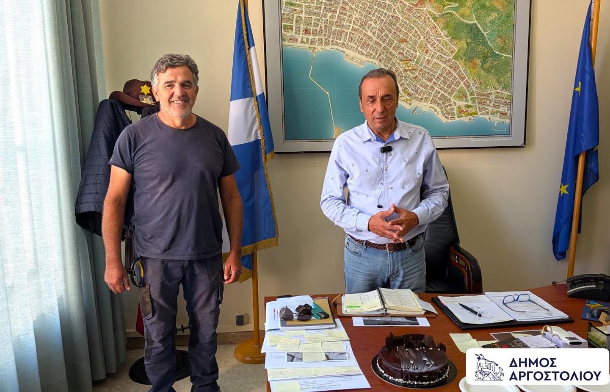 Δήμος Αργοστολίου: Ένα μεγάλο «ευχαριστώ» στον Παρασκευά Νεόφυτο για την πολυετή προσφορά του