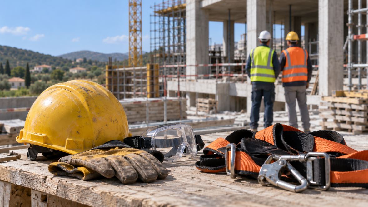 Σωματείο Οικοδόμων Αργοστολίου για τον τραυματισμό εργάτη στη Σκάλα: «Τα εργοτάξια είναι αρένες θανάτου»
