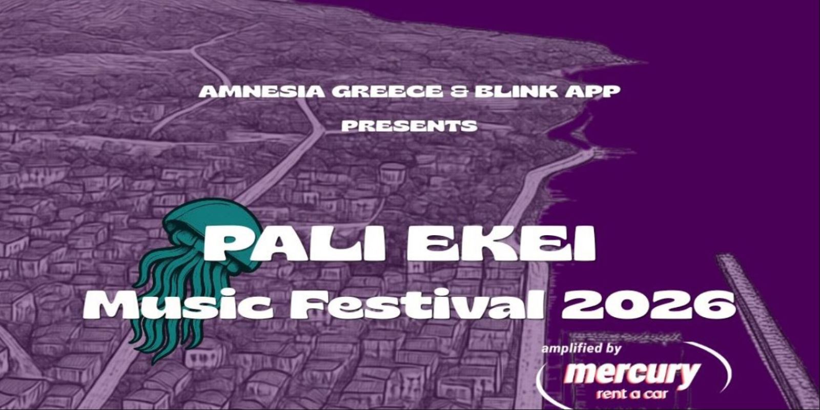 Pali Ekei Music Festival amplified by Mercury: Ανακοίνωσε το lineup του Amnesia 18 Years