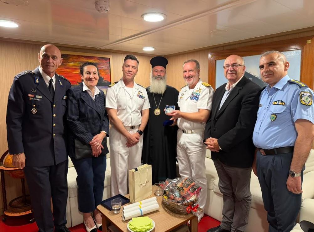 Στο Αργοστόλι το ιταλικό πολεμικό πλοίο “ITS Francesco Morosini” στο πλαίσιο της επιχείρησης IRINI