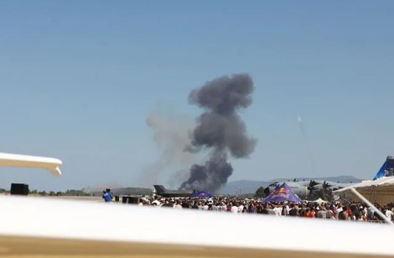 Σοβαρό ατύχημα στο Athens Flying Week, καθώς έπεσε Phantom κατά τη διάρκεια επίδειξης στο Athens Flying Week 2026.
