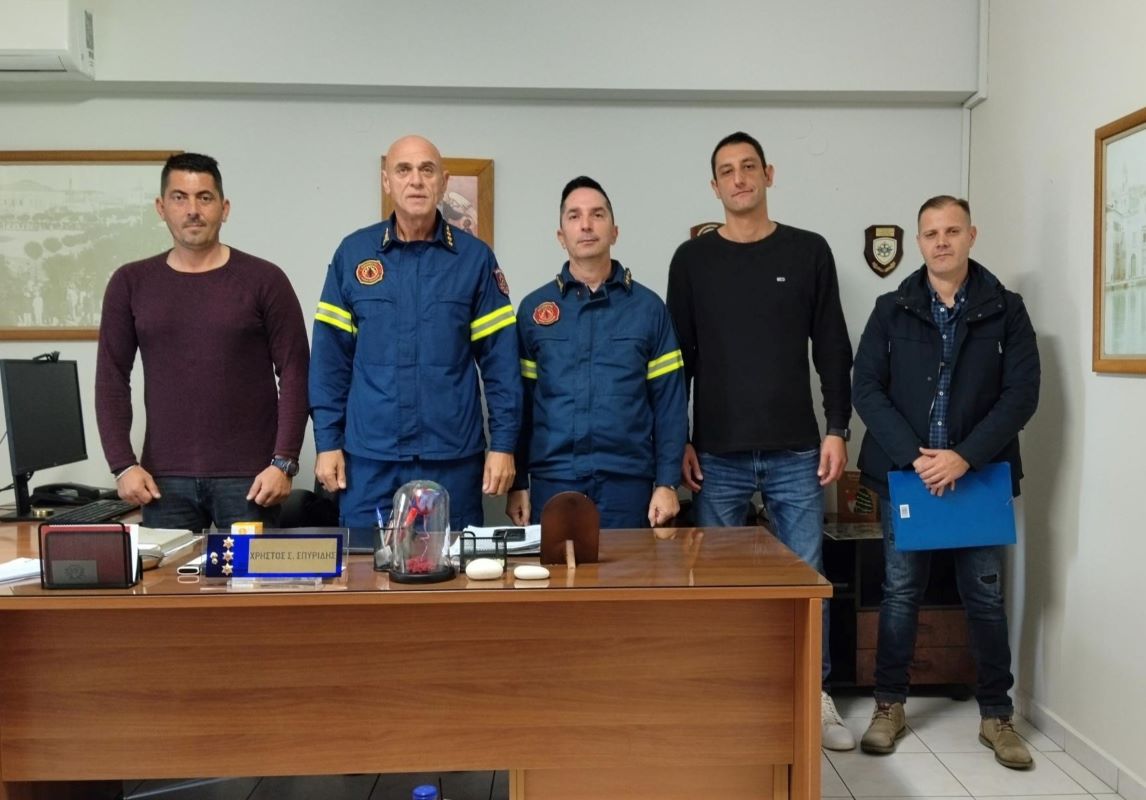 Η Ένωση Εποχικών Πυροσβεστών ευχαριστεί τον Διοικητή της Πυροσβεστικής Υπηρεσίας