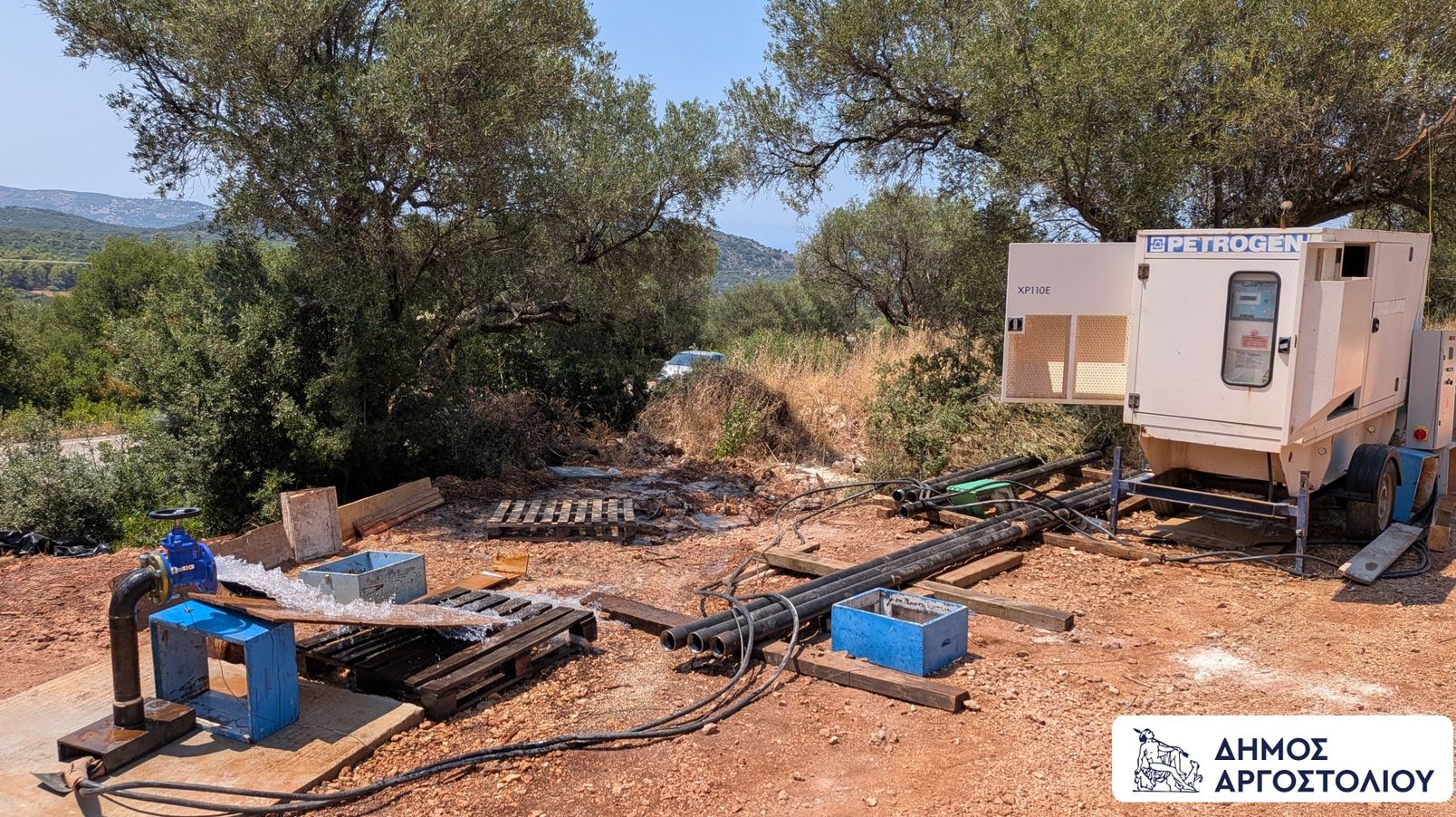 Η νέα γεώτρηση στα Ραζάτα, θα δώσει οριστική λύση στο χρόνιο πρόβλημα επάρκειας νερού στην Κοινότητα Φαρακλάτων
