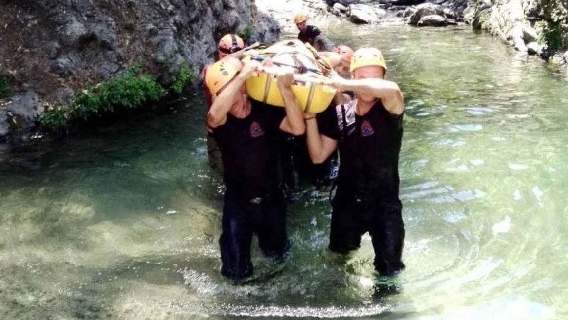 Επιχείρηση διάσωσης τραυματισμένης γυναίκας από δύσβατο μονοπάτι στη Σαμοθράκη