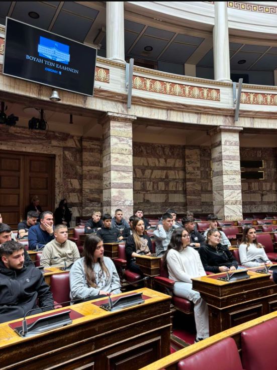 Το ΕΠΑ.Λ. Ληξουρίου στη Βουλή των Εφήβων –Πρώτη συμμετοχή με έφηβο βουλευτή τον Αθανάσιο Βλάχο