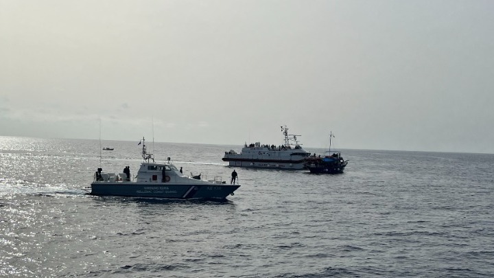 Ναυάγιο πλοίου της Frontex ανοιχτά του Καστελορίζου - Με ελικόπτερο μεταφέρθηκαν οι τραυματίες